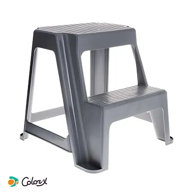 Табурет со ступенькой пластиковый Color-X