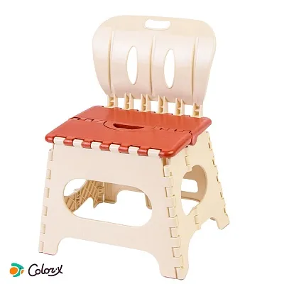 Табурет малый пластиковый Color-x складной