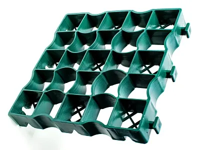 Газонная решетка Color-x С50 330*330*50 мм (Зеленая)